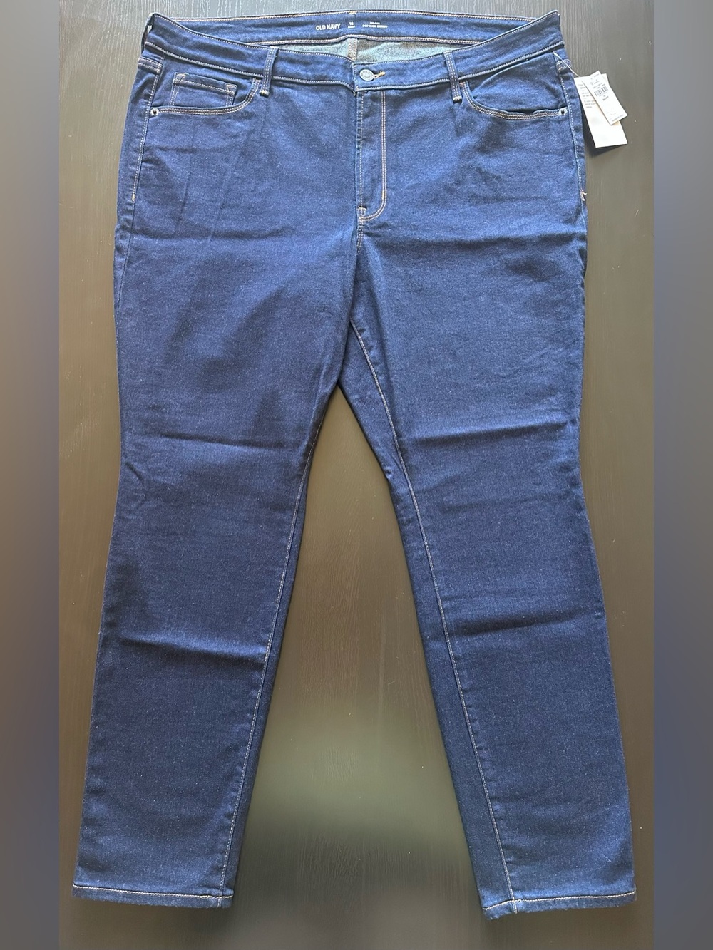 Old Navy Women’s Dark Indigo Skinny Jeans